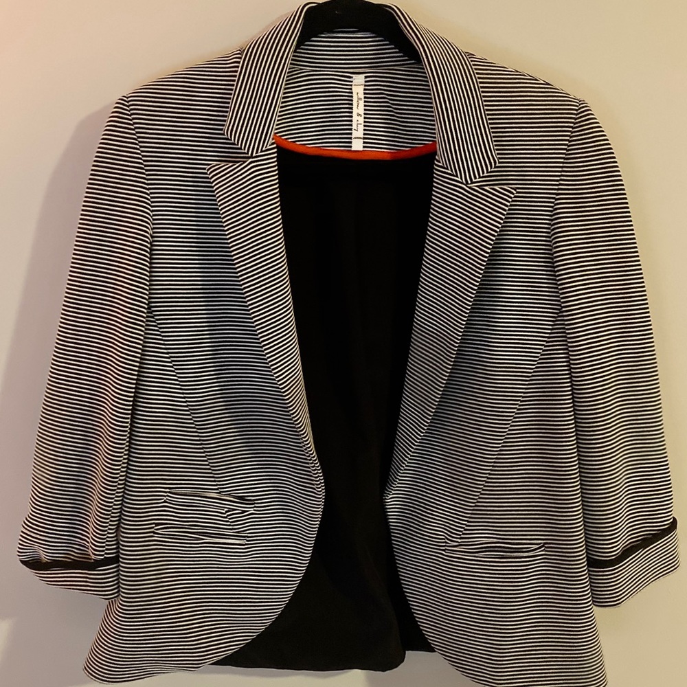 Striped Blazer Willow & Clay NWOT
